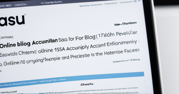 Expert comptable sasu en ligne : simplicité et efficacité
