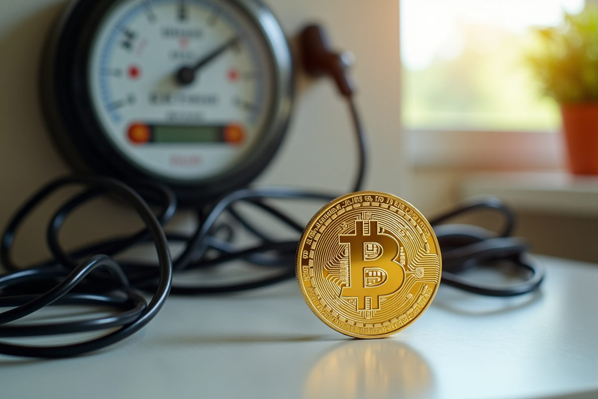 Bitcoin en or près d