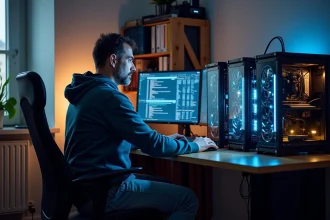 Consommation énergétique du minage de bitcoin en térawattheures