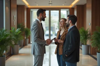 Investisseur consultant des solutions de conciergerie immobilière pour faciliter la gestion locative