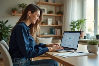 Interface de l'espace client du compte Nickel avec fonctionnalités visibles