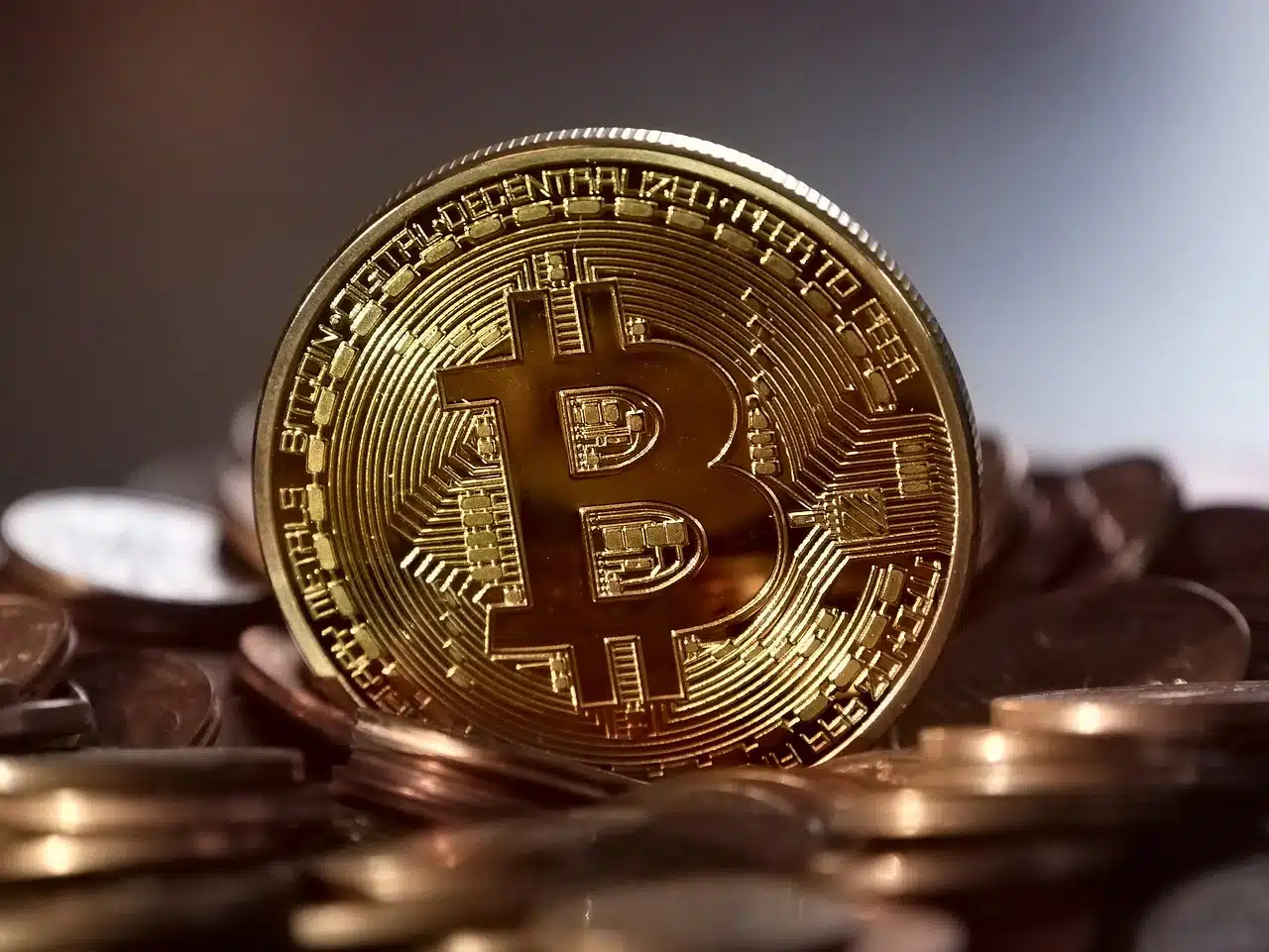 pièce bitcoin
