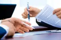 signature d'un contrat